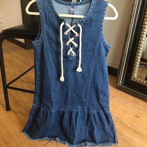 Aerie jean dress